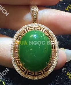 Mặt Dây Ngọc Bích Nephrite Jade (MD113) 12 Mặt Dây Ngọc Bích Nephrite Jade (MD113) 6