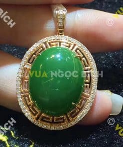 Mặt Dây Ngọc Bích Nephrite Jade (MD113) 10 Mặt Dây Ngọc Bích Nephrite Jade (MD113) 4