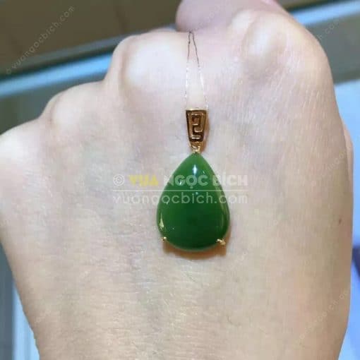 Mặt Dây Ngọc Bích Nephrite Jade (MD159) 3