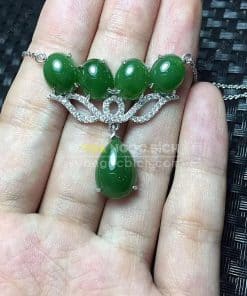 Mặt Dây Ngọc Bích Nephrite Jade (MD162) 11 Mặt Dây Ngọc Bích Nephrite Jade (MD162) 5