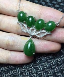 Mặt Dây Ngọc Bích Nephrite Jade (MD162) 9 Mặt Dây Ngọc Bích Nephrite Jade (MD162) 3