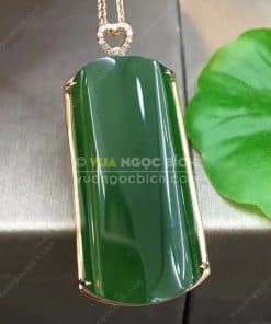 Mặt Dây Ngọc Bích Nephrite Jade (MD163) 7 Mặt Dây Ngọc Bích Nephrite Jade (MD163) 3