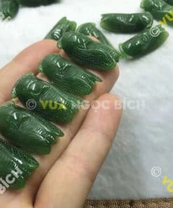 Mặt Dây Ngọc Thiền Ngọc Bích Nephrite Jade (MD052) 5