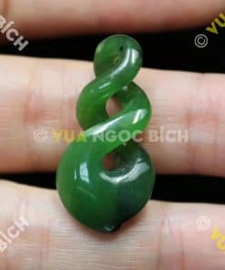 Mặt Dây Nút Thắt Vô Tận Ngọc Bích Nephrite Jade (MD041) 19 Mặt Dây Nút Thắt Vô Tận Ngọc Bích Nephrite Jade (MD041) 9