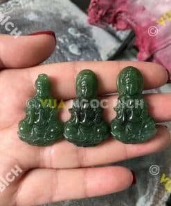 Mặt Dây Phật Bà Quan Âm Ngọc Bích Nephrite Jade (MD053) 13 Mặt Dây Phật Bà Quan Âm Ngọc Bích Nephrite Jade (MD053) 7