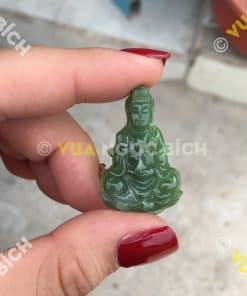 Mặt Dây Phật Bà Quan Âm Ngọc Bích Nephrite Jade (MD053) 10 Mặt Dây Phật Bà Quan Âm Ngọc Bích Nephrite Jade (MD053) 4