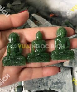 Mặt Dây Phật Tổ Ngọc Bích Nephrite Jade (MD054) 4