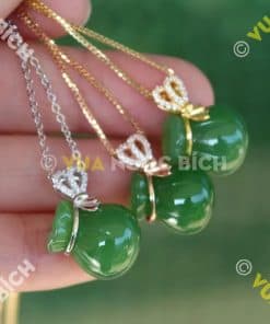 Mặt Dây Túi Tiền Ngọc Bích Nephrite Jade (MD048) 10 Mặt Dây Túi Tiền Ngọc Bích Nephrite Jade (MD048) 5