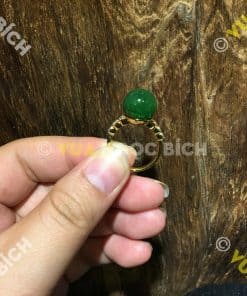 Nhẫn Ngọc Bích Nephrite Jade (NN051) 17 Nhẫn Ngọc Bích Nephrite Jade (NN051) 8