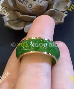 Nhẫn Ngọc Bích Nephrite Jade (NN048) 4