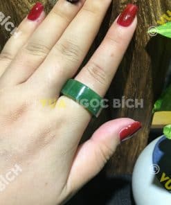 Nhẫn Càn Long Ngọc Bích Nephrite Jade (NN052) 13 Nhẫn Càn Long Ngọc Bích Nephrite Jade (NN052) 5