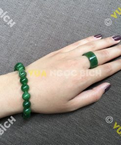 Nhẫn Càn Long Ngọc Bích Nephrite Jade (NN052) 11 Nhẫn Càn Long Ngọc Bích Nephrite Jade (NN052) 3