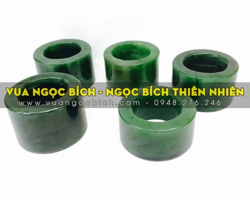 Nhẫn Ngón Cái (Nhẫn Càn Long) Ngọc Bích (NN001) 3