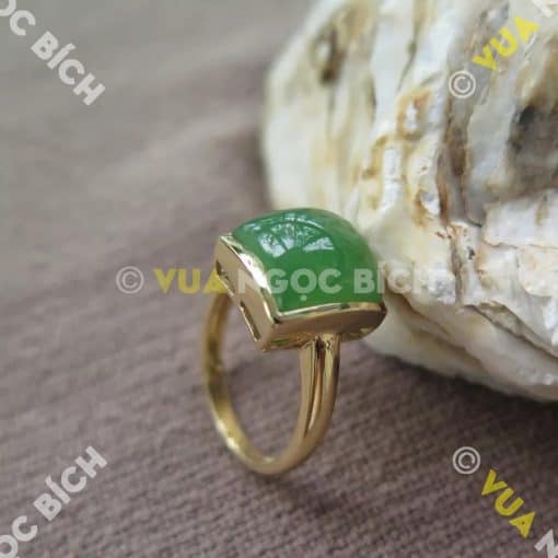 Nhẫn Ngọc Bích Nephrite Jade (NN046) 3