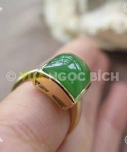 Nhẫn Ngọc Bích Nephrite Jade (NN046) 11 Nhẫn Ngọc Bích Nephrite Jade (NN046) 5
