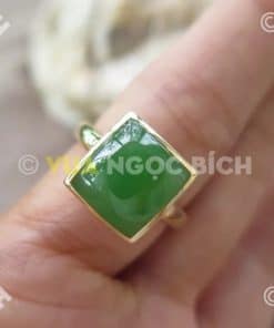Nhẫn Ngọc Bích Nephrite Jade (NN046) 10 Nhẫn Ngọc Bích Nephrite Jade (NN046) 4
