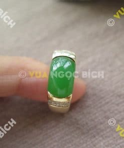Nhẫn Ngọc Bích Nephrite Jade (NN047) 13 Nhẫn Ngọc Bích Nephrite Jade (NN047) 7