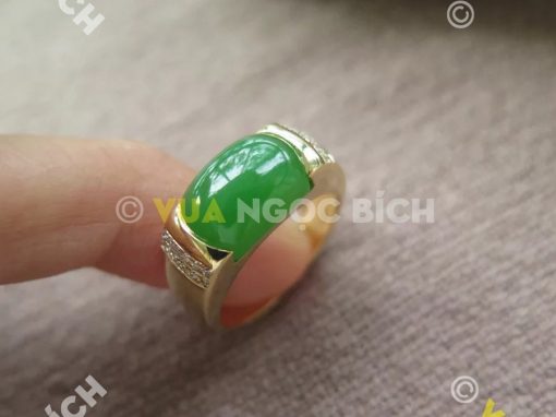 Nhẫn Ngọc Bích Nephrite Jade (NN047) 3