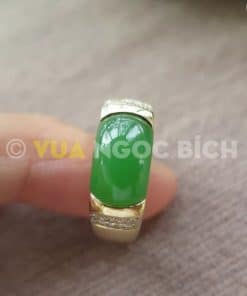 Nhẫn Ngọc Bích Nephrite Jade (NN047) 10 Nhẫn Ngọc Bích Nephrite Jade (NN047) 4