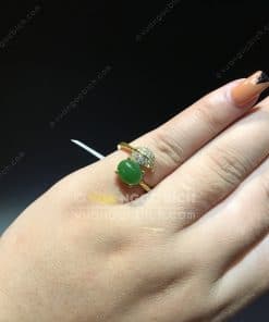 Nhẫn Ngọc Bích Nephrite Jade (NN057) 13 Nhẫn Ngọc Bích Nephrite Jade (NN057) 7