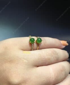 Nhẫn Ngọc Bích Nephrite Jade (NN060) 12 Nhẫn Ngọc Bích Nephrite Jade (NN060) 6