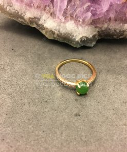 Nhẫn Ngọc Bích Nephrite Jade (NN060) 10 Nhẫn Ngọc Bích Nephrite Jade (NN060) 4