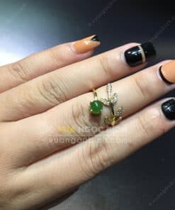 Nhẫn Ngọc Bích Nephrite Jade (NN061) 13 Nhẫn Ngọc Bích Nephrite Jade (NN061) 7