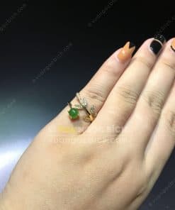 Nhẫn Ngọc Bích Nephrite Jade (NN061) 10 Nhẫn Ngọc Bích Nephrite Jade (NN061) 4