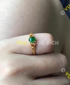 Nhẫn Ngọc Bích Nephrite Jade (NN062) 17 Nhẫn Ngọc Bích Nephrite Jade (NN062) 9