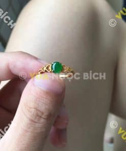 Nhẫn Ngọc Bích Nephrite Jade (NN062) 11 Nhẫn Ngọc Bích Nephrite Jade (NN062) 3