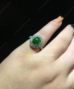 Nhẫn Ngọc Bích Nephrite Jade (NN063) 14 Nhẫn Ngọc Bích Nephrite Jade (NN063) 7
