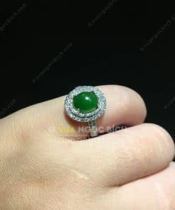 Nhẫn Ngọc Bích Nephrite Jade (NN063) 12 Nhẫn Ngọc Bích Nephrite Jade (NN063) 5