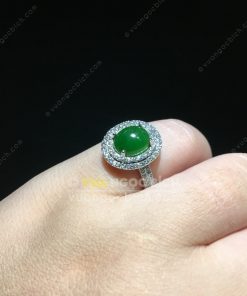 Nhẫn Ngọc Bích Nephrite Jade (NN063) 10 Nhẫn Ngọc Bích Nephrite Jade (NN063) 3
