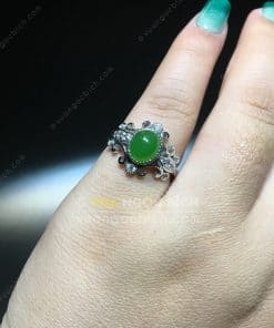 Nhẫn Ngọc Bích Nephrite Jade (NN075) 14 Nhẫn Ngọc Bích Nephrite Jade (NN075) 5