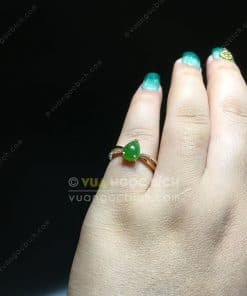 Nhẫn Ngọc Bích Nephrite Jade (NN076) 14 Nhẫn Ngọc Bích Nephrite Jade (NN076) 6