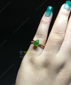 Nhẫn Ngọc Bích Nephrite Jade (NN076) 17 Nhẫn Ngọc Bích Nephrite Jade (NN076) 9