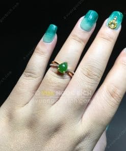 Nhẫn Ngọc Bích Nephrite Jade (NN076) 15 Nhẫn Ngọc Bích Nephrite Jade (NN076) 7