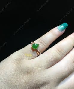 Nhẫn Ngọc Bích Nephrite Jade (NN076) 13 Nhẫn Ngọc Bích Nephrite Jade (NN076) 5