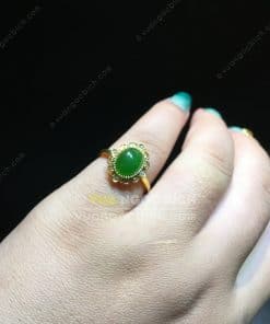 Nhẫn Ngọc Bích Nephrite Jade (NN077) 13 Nhẫn Ngọc Bích Nephrite Jade (NN077) 4