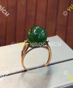 Nhẫn Ngọc Bích Nephrite Jade (NN004) 9 Nhẫn Ngọc Bích Nephrite Jade (NN004) 4