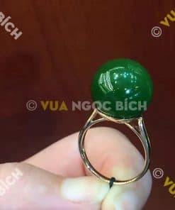Nhẫn Ngọc Bích Nephrite Jade (NN006) 10 Nhẫn Ngọc Bích Nephrite Jade (NN006) 4