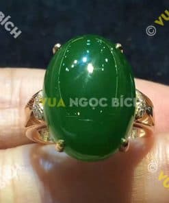 Nhẫn Ngọc Bích Nephrite Jade (NN007) 8 Nhẫn Ngọc Bích Nephrite Jade (NN007) 4