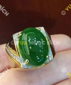 Nhẫn Ngọc Bích Nephrite Jade (NN008) 12 Nhẫn Ngọc Bích Nephrite Jade (NN008) 6