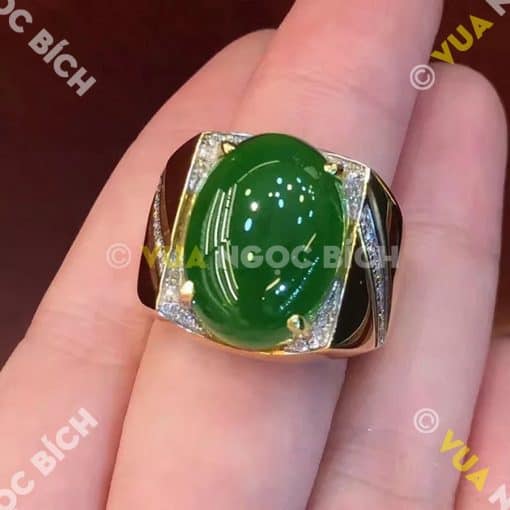 Nhẫn Ngọc Bích Nephrite Jade (NN008) 3