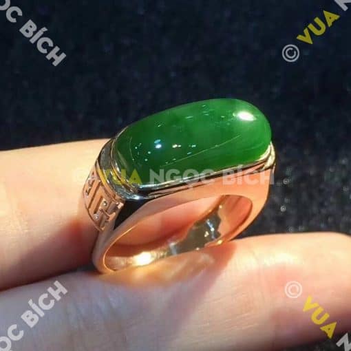 Nhẫn Ngọc Bích Nephrite Jade (NN010) 3