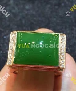 Nhẫn Ngọc Bích Nephrite Jade (NN012) 10 Nhẫn Ngọc Bích Nephrite Jade (NN012) 5