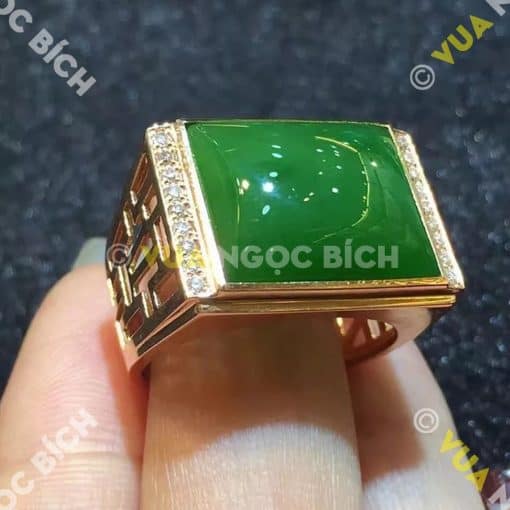 Nhẫn Ngọc Bích Nephrite Jade (NN012) 3