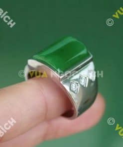 Nhẫn Ngọc Bích Nephrite Jade (NN015) 11 Nhẫn Ngọc Bích Nephrite Jade (NN015) 6