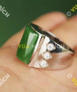 Nhẫn Ngọc Bích Nephrite Jade (NN015) 10 Nhẫn Ngọc Bích Nephrite Jade (NN015) 5