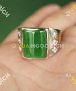 Nhẫn Ngọc Bích Nephrite Jade (NN015) 9 Nhẫn Ngọc Bích Nephrite Jade (NN015) 4